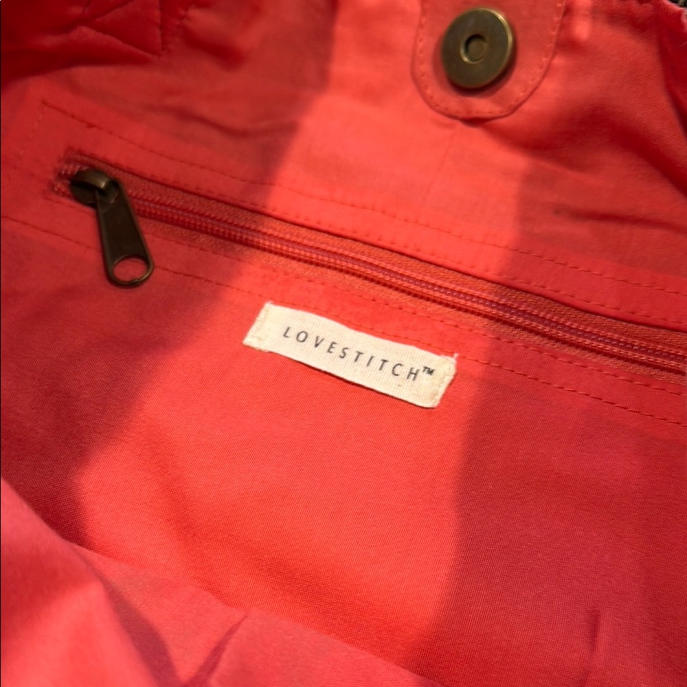 Colorful Patchwork Tote Bag - Picture 9 of 9